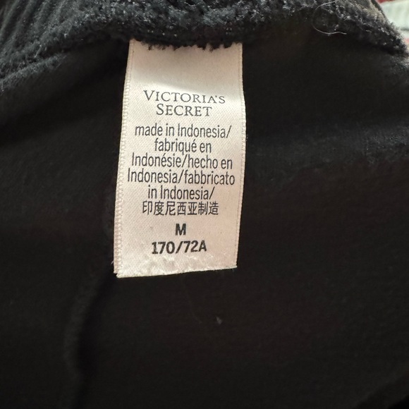 Victoria’s Secret Velour Diamante wide-leg snap lounge pants - Picture 4 of 4